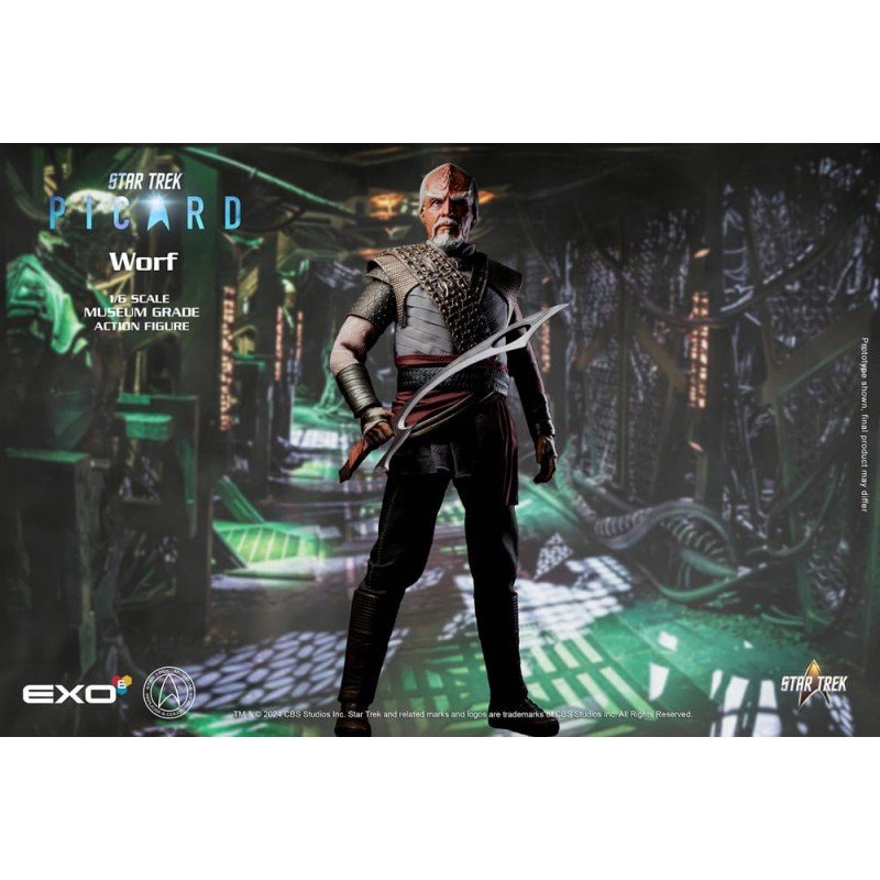 Star Trek: Picard figurine 1/6 Worf 30 cm | 0787480715944