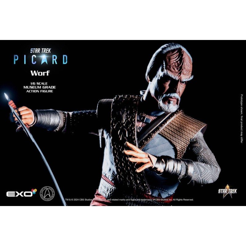 Star Trek: Picard figurine 1/6 Worf 30 cm | 0787480715944