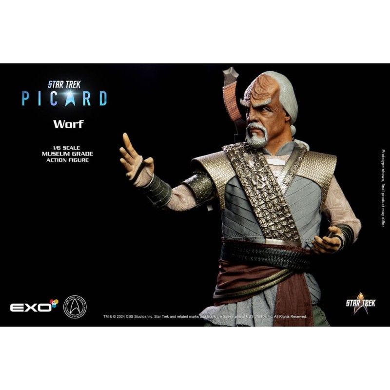 Star Trek: Picard figurine 1/6 Worf 30 cm | 0787480715944