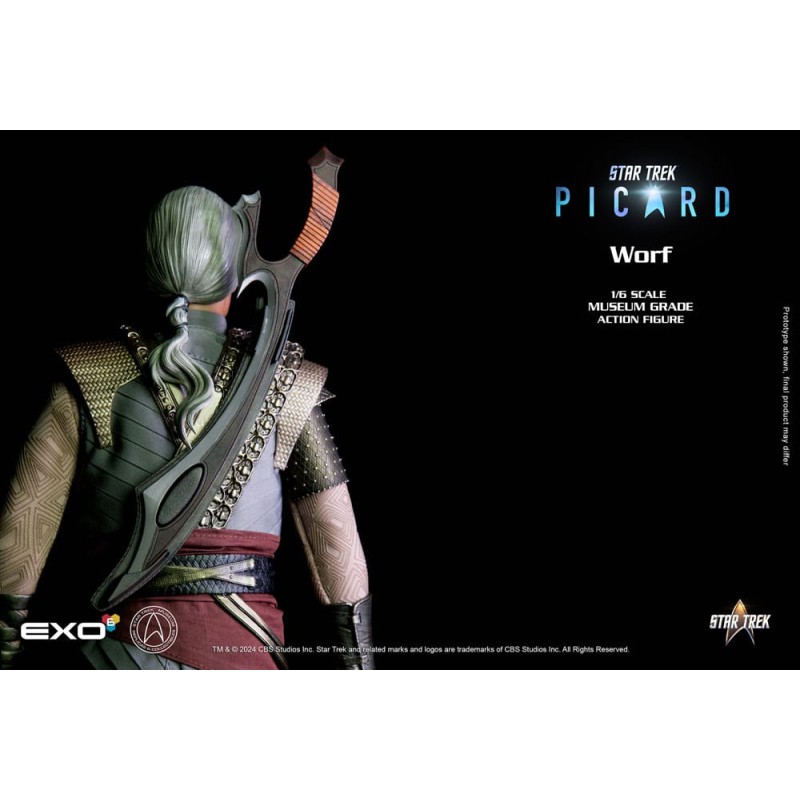 Star Trek: Picard figurine 1/6 Worf 30 cm | 0787480715944