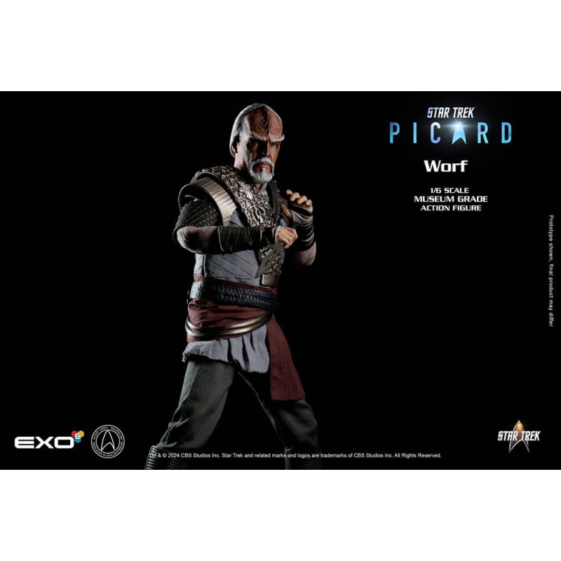 Star Trek: Picard figurine 1/6 Worf 30 cm | 0787480715944