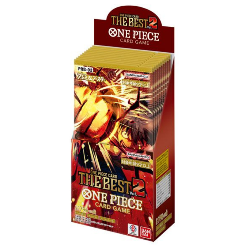 One Piece Kaartspel - PRB-02 - Premium Booster Display (10 Boosters) - JPN