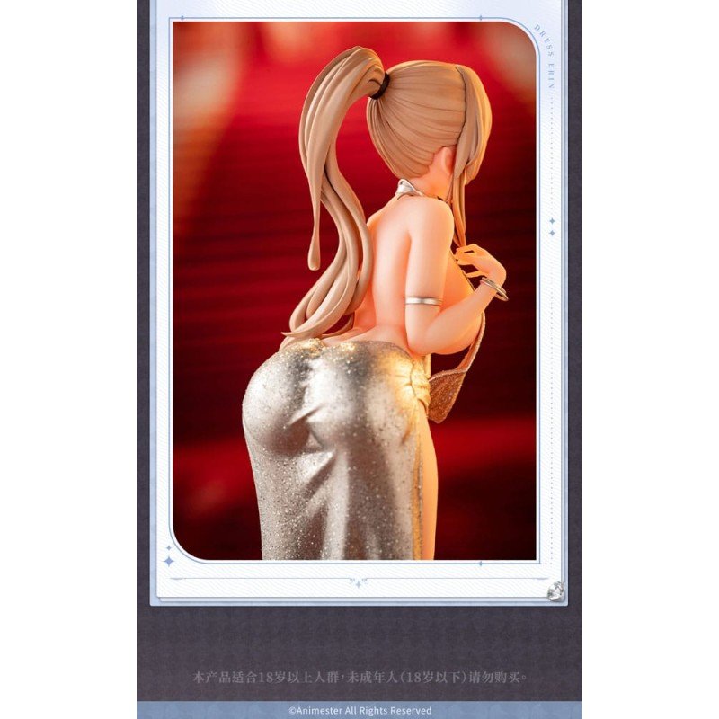 Original Character statuette 1/6 Erin Dress Ver. Illustration by Gwan-E 25 cm | 6976881810325