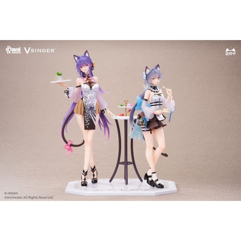 VSinger Luo Tianyi & Mo Qingxian pack 2 statuetten 1/7 Luo Tianyi & Mo Qingxian Tea Time Melody Ver. | 6976881810356