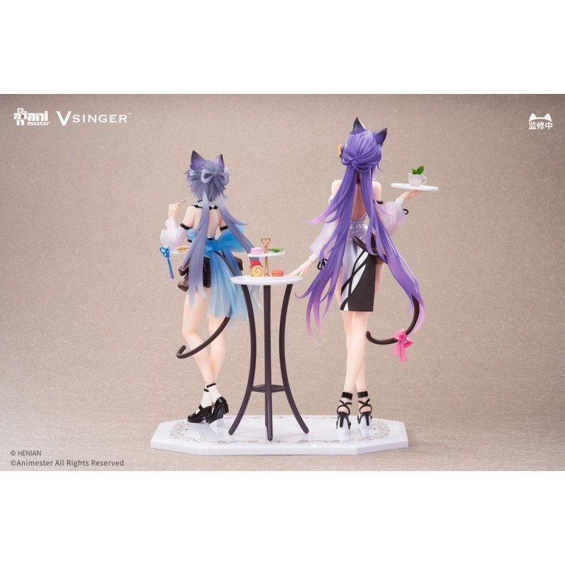 VSinger Luo Tianyi & Mo Qingxian pack 2 statuetten 1/7 Luo Tianyi & Mo Qingxian Tea Time Melody Ver. | 6976881810356