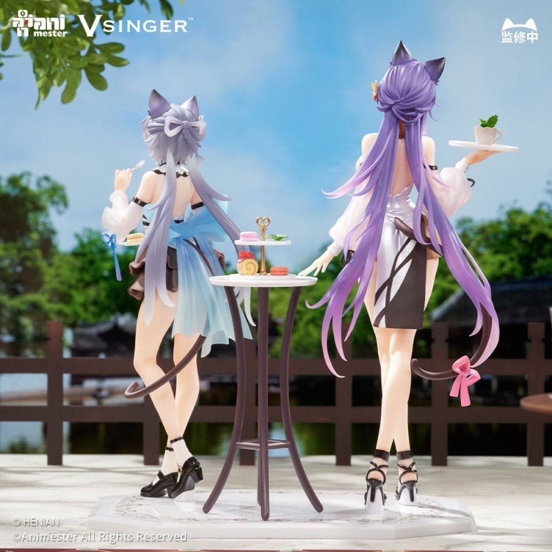 VSinger Luo Tianyi & Mo Qingxian pack 2 statuetten 1/7 Luo Tianyi & Mo Qingxian Tea Time Melody Ver. | 6976881810356