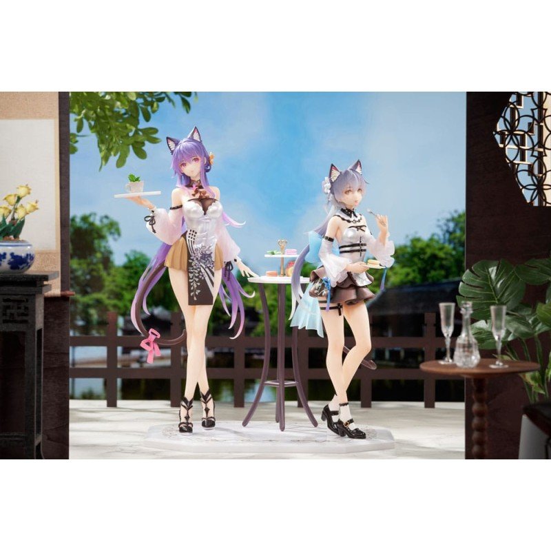 VSinger Luo Tianyi & Mo Qingxian pack 2 statuetten 1/7 Luo Tianyi & Mo Qingxian Tea Time Melody Ver. | 6976881810356