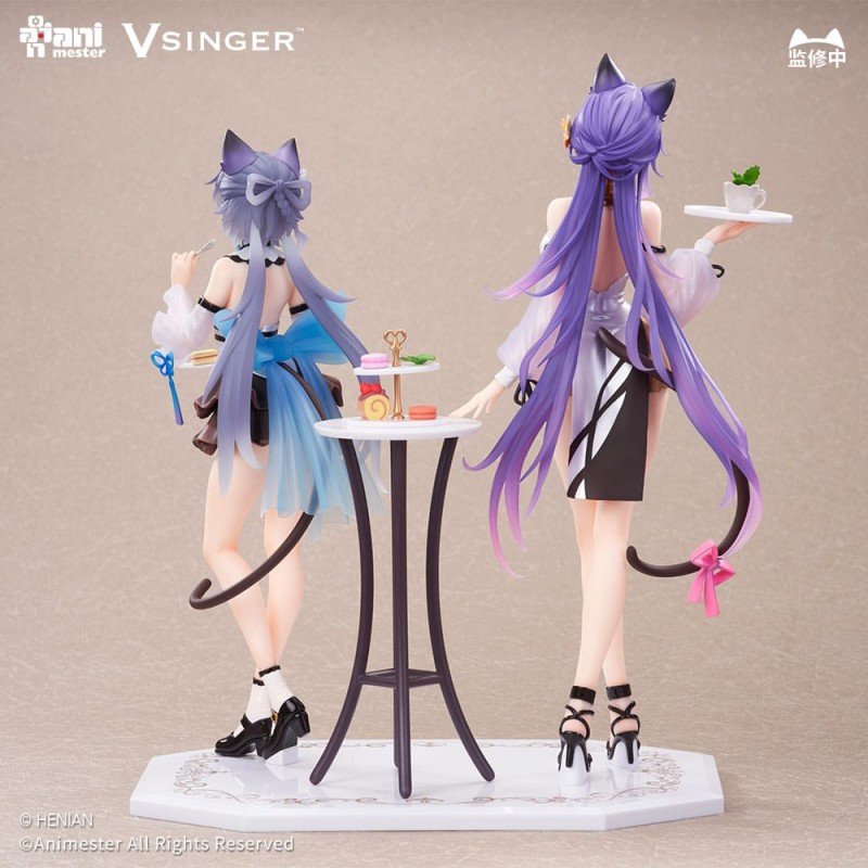 VSinger Luo Tianyi & Mo Qingxian pack 2 statuetten 1/7 Luo Tianyi & Mo Qingxian Tea Time Melody Ver. | 6976881810356