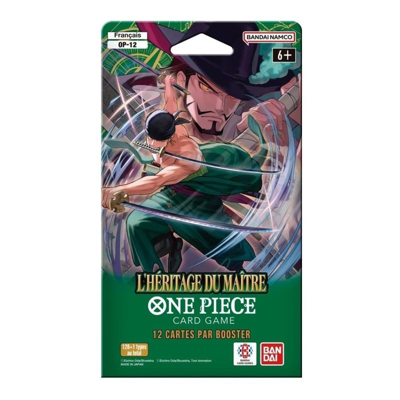 One Piece Card Game - L'Héritage des Maitres OP-12 - Booster Blister (1 Booster) - FR | 4582769894138