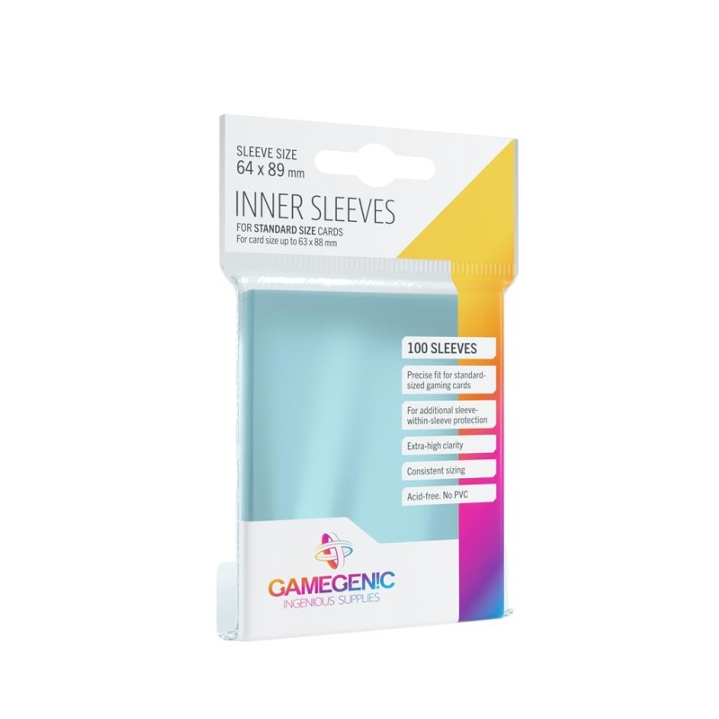 Gamegenic - Inner Sleeves 64x89 (100 pcs) | 4251715402092