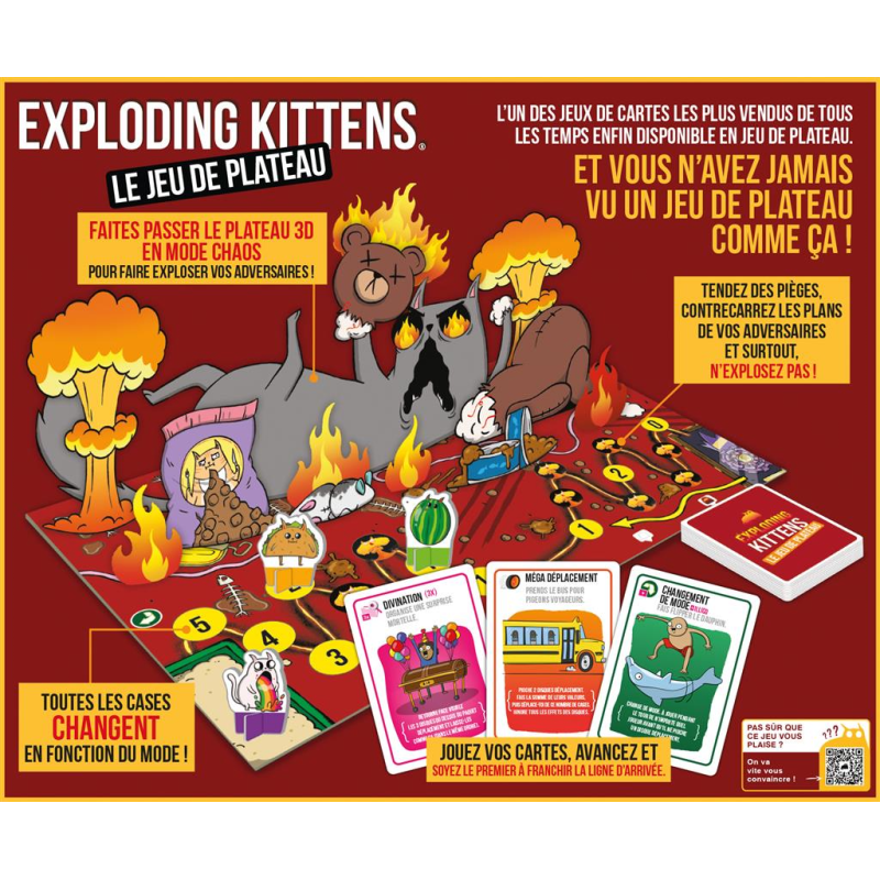 Exploding Kittens - Le jeu de plateau | 0810171410559