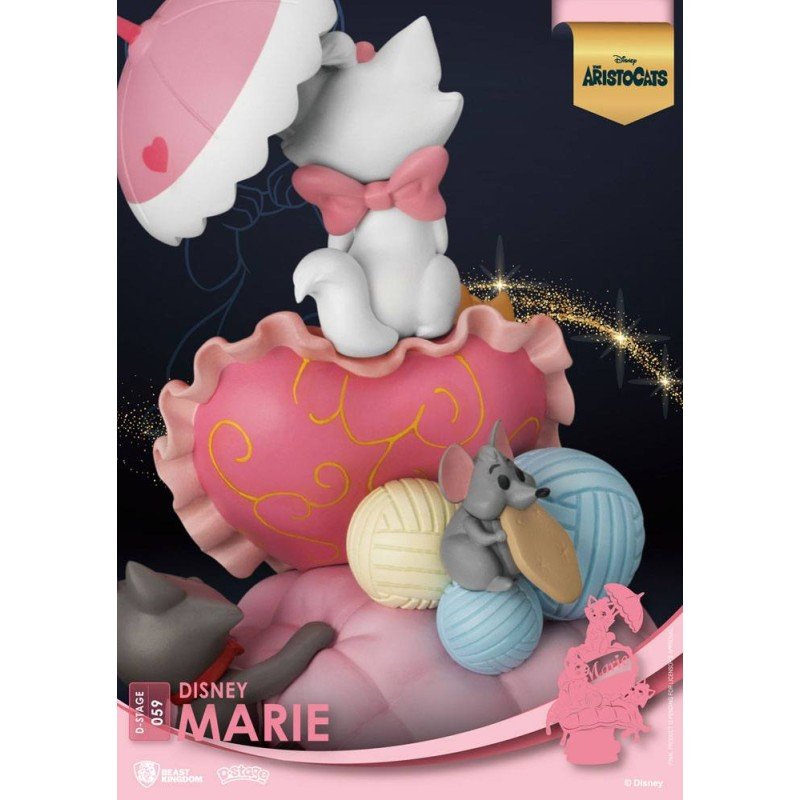 Disney Classic Animation Series diorama PVC D-Stage Marie 15 cm | 4710586069235