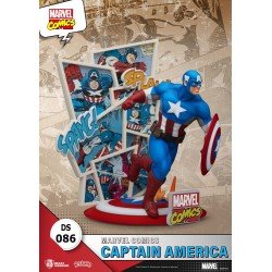 Marvel Comics diorama PVC D-Stage Captain America 16 cm | 4711385240962