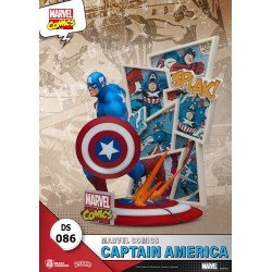 Marvel Comics diorama PVC D-Stage Captain America 16 cm | 4711385240962