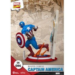 Marvel Comics diorama PVC D-Stage Captain America 16 cm | 4711385240962