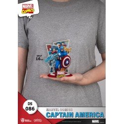 Marvel Comics diorama PVC D-Stage Captain America 16 cm | 4711385240962