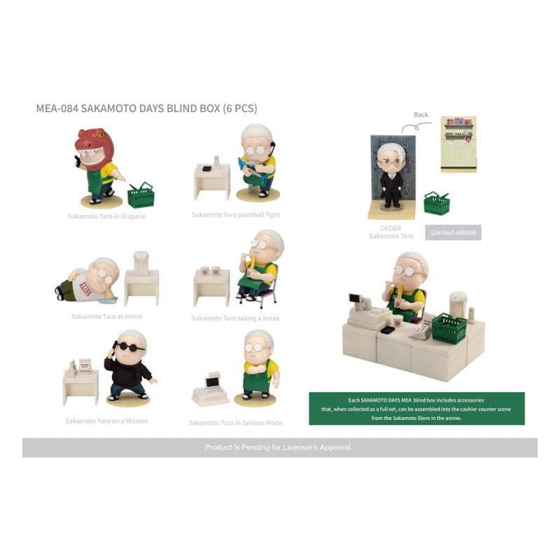 Sakamoto Nichijou Store Series Figurines Sakamoto Taro Blind Box (6) | 4711385261547