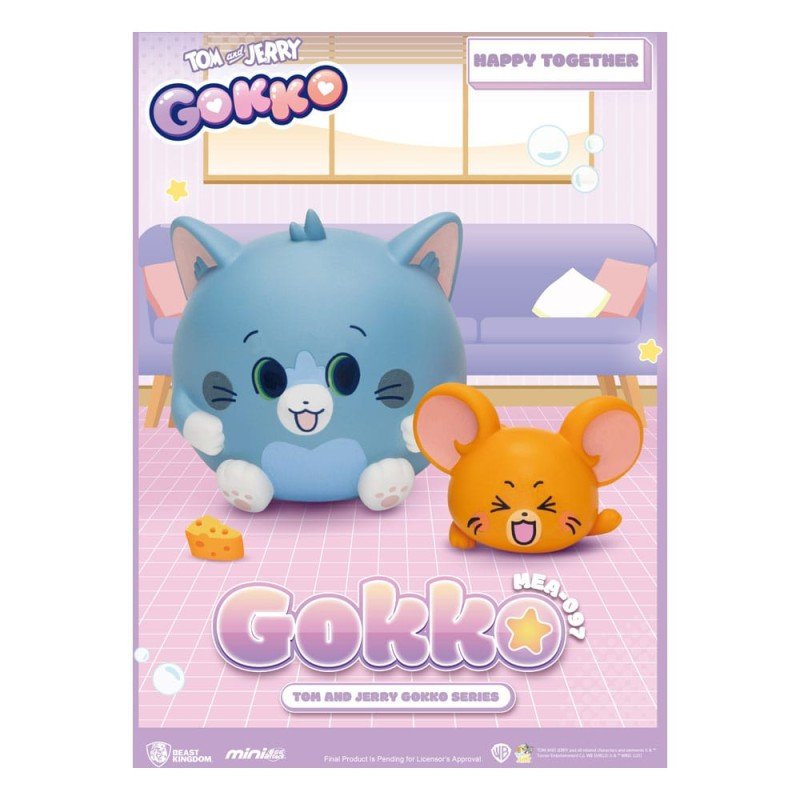 Tom & Jerry Gokko Series Figurines Blind Box (6) | 4711385263213
