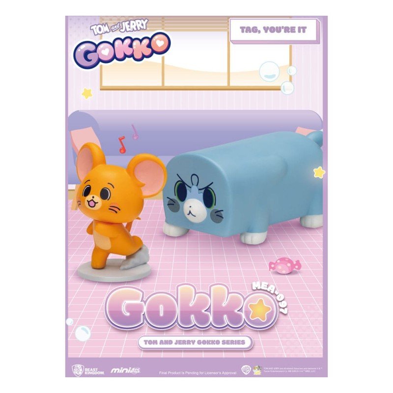 Tom & Jerry Gokko Series Figurines Blind Box (6) | 4711385263213