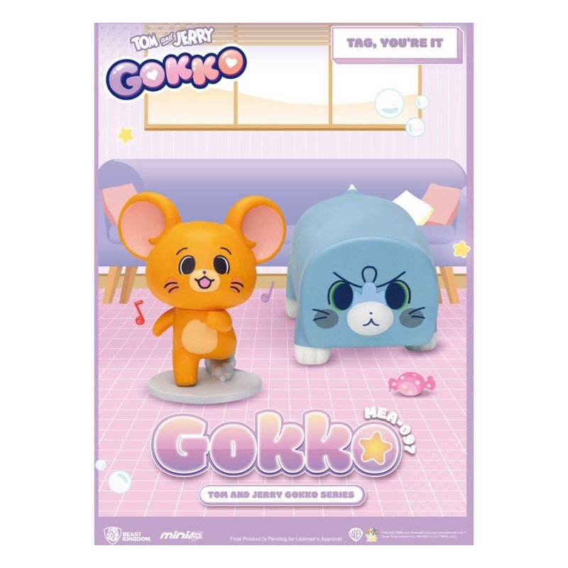 Tom & Jerry Gokko Series Figurines Blind Box (6) | 4711385263213