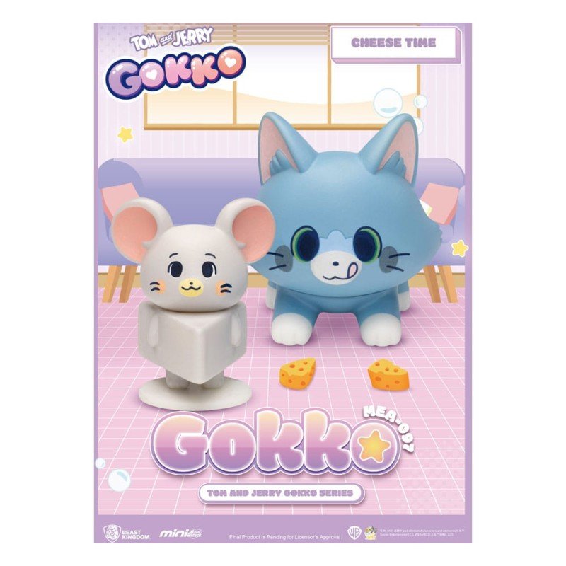 Tom & Jerry Gokko Series Figurines Blind Box (6) | 4711385263213