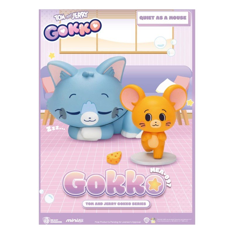 Tom & Jerry Gokko Series Figurines Blind Box (6) | 4711385263213