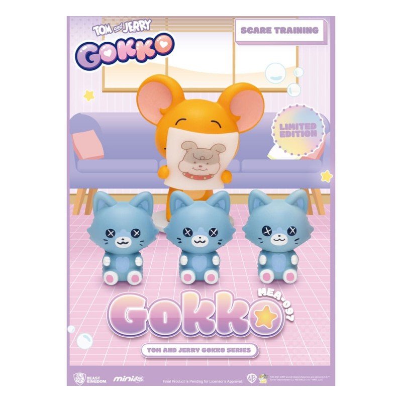 Tom & Jerry Gokko Series Figurines Blind Box (6) | 4711385263213