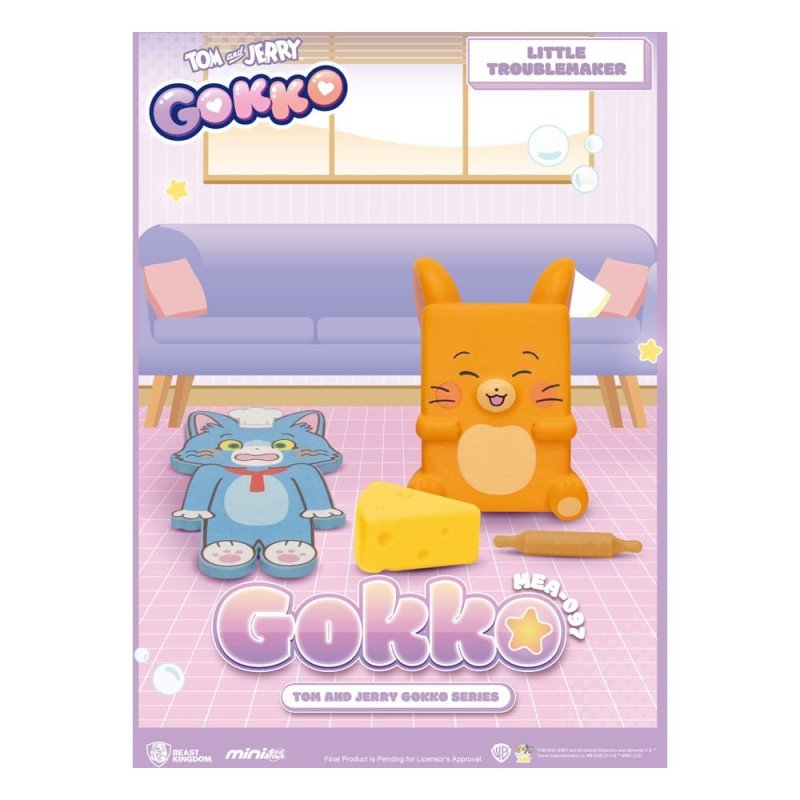 Tom & Jerry Gokko Series Figurines Blind Box (6) | 4711385263213