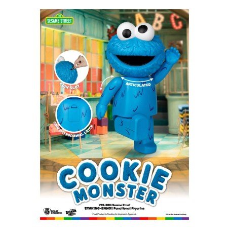 Sesame Street Syaking Bang Series tirelire en PVC Cookie Monster 47 cm | 4711385262827