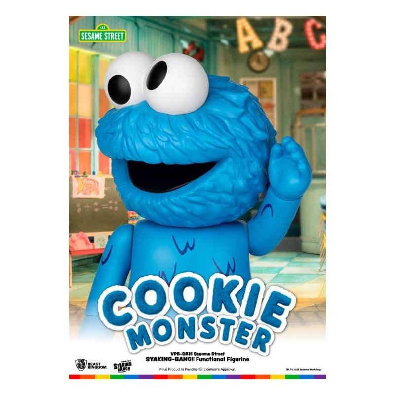 Sesame Street Syaking Bang Series tirelire en PVC Cookie Monster 47 cm | 4711385262827