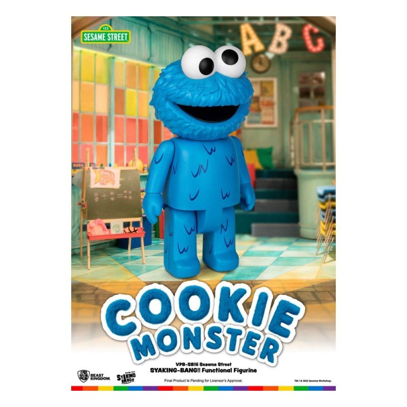 Sesame Street Syaking Bang Series tirelire en PVC Cookie Monster 47 cm | 4711385262827