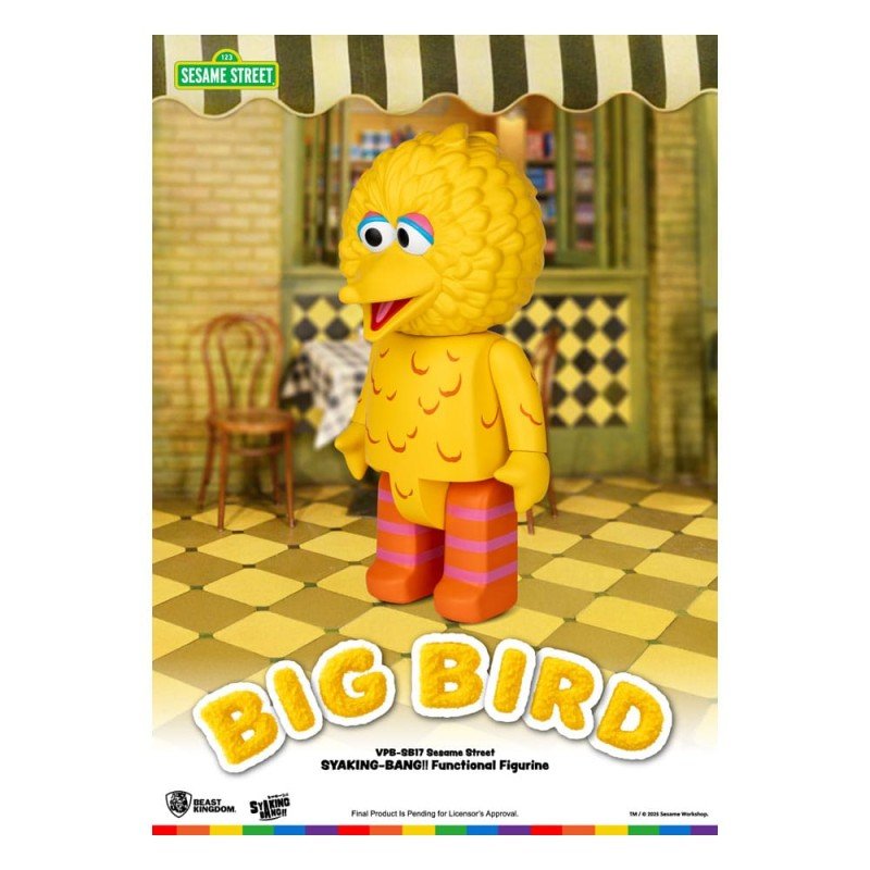 Sesame Street Syaking Bang Series tirelire en PVC Big Bird 49 cm | 4711385262834
