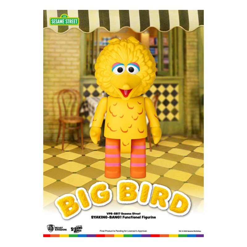 Sesame Street Syaking Bang Series tirelire en PVC Big Bird 49 cm | 4711385262834