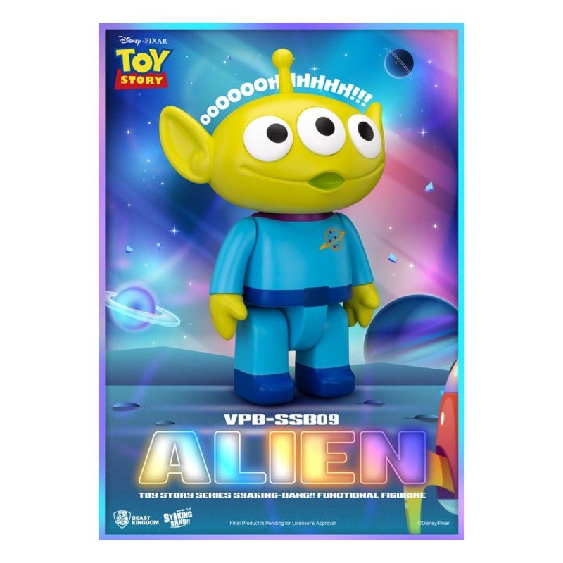 Toy Story Syaking Bang Series tirelire en PVC Alien 33 cm | 4711385250107