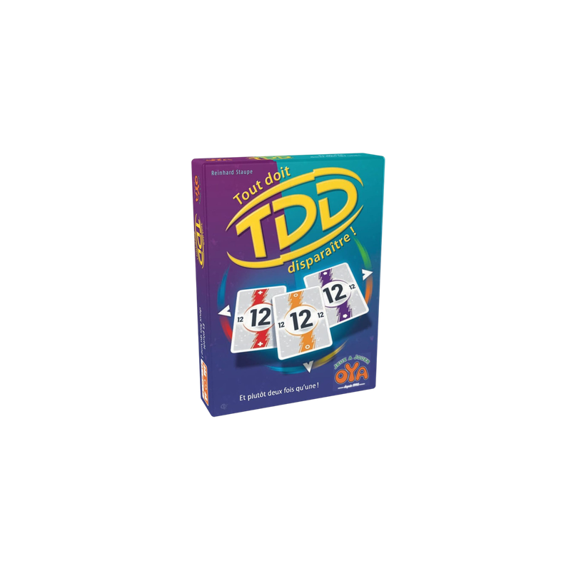 TDD - Tout Doit Disparaitre ! | 3760207030633