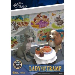 Disney D-Stage statuette PVC Lady and the Tramp 12 cm | 4711385263817