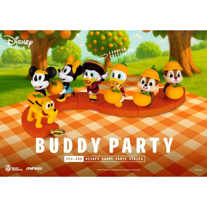 Disney Buddy Party series Figurines Blind Box (6) | 4711385261677