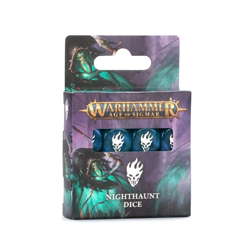 Warhammer Age Of Sigmar - Nighthaunt/Hantenuits - Dice/Dés | 5011921212323