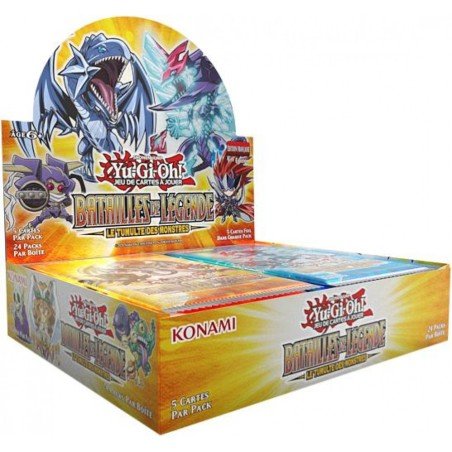 Yu-Gi-Oh! - Batailles De Legende : Le Tumulte Des Monstres - Boite de Boosters ( 24 boosters ) - FR | 4012927192016