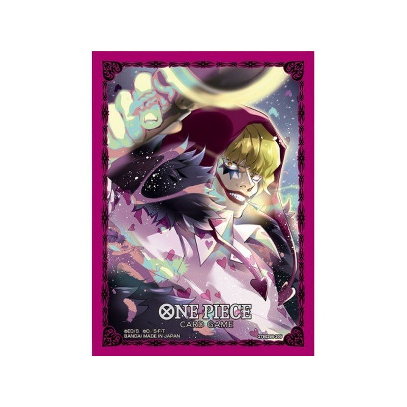 One Piece Card Game - Official Sleeve Serie 11 - Donquixote Rosinante | 810158831186