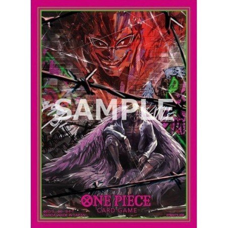 One Piece Card Game - Official Sleeve Bandai TCG+ Stores Ed Vol.4 - Donquixote Doflamingo | 810158831230