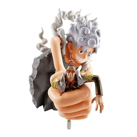 One Piece Ichibansho statuette PVC Burst of Energy Collection Monkey D Luffy Gear 5 vs Borsalino 20 cm | 4573102689993
