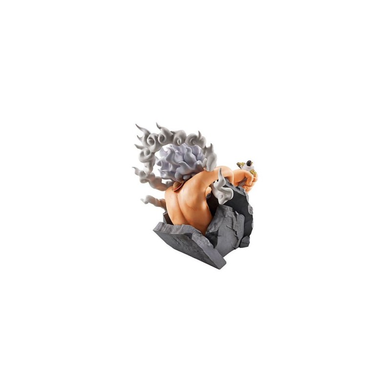 One Piece Ichibansho statuette PVC Burst of Energy Collection Monkey D Luffy Gear 5 vs Borsalino 20 cm | 4573102689993