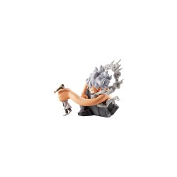 One Piece Ichibansho statuette PVC Burst of Energy Collection Monkey D Luffy Gear 5 vs Borsalino 20 cm | 4573102689993