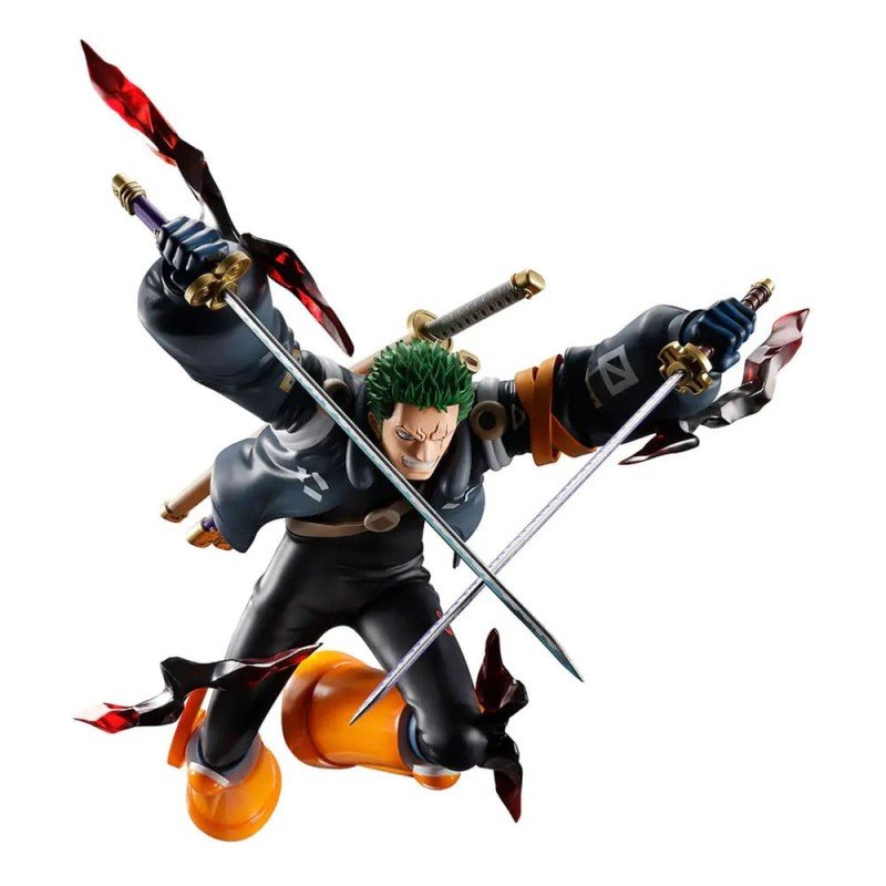 One Piece Ichibansho Masterlise Expiece statuette PVC Burst of Energy Collection Roronoa Zoro 15 cm | 4573102690005