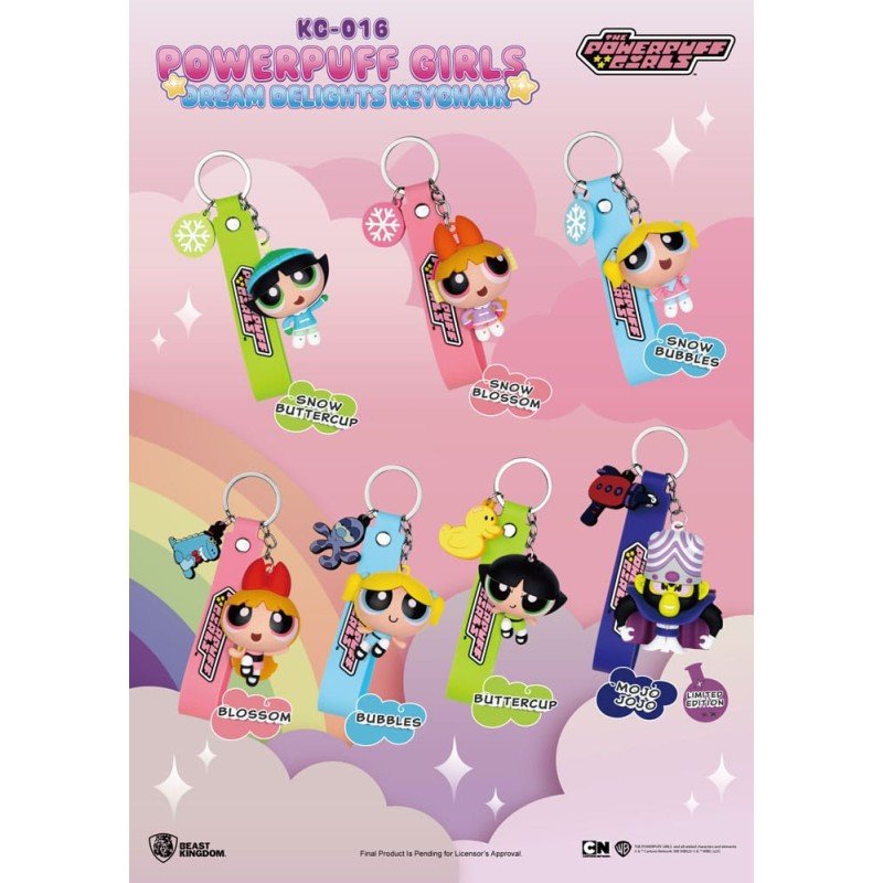 LiloThe Powerpuff Girls Keychain Blind Box Dream Delights 5 cm Sortiment (6) | 4711385262810