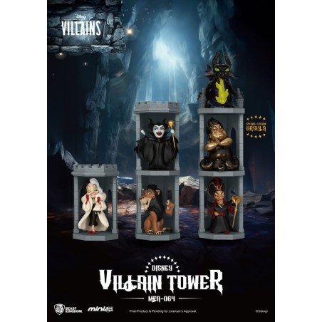 Disney Villains assortiment figurines Mini Egg Attack Villain Tower Blind Box Series 12 cm (6) | 4711385240337