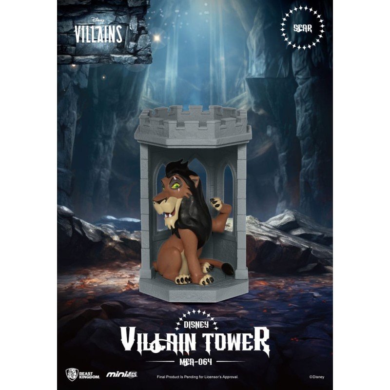 Disney Villains assortiment figurines Mini Egg Attack Villain Tower Blind Box Series 12 cm (6) | 4711385240337