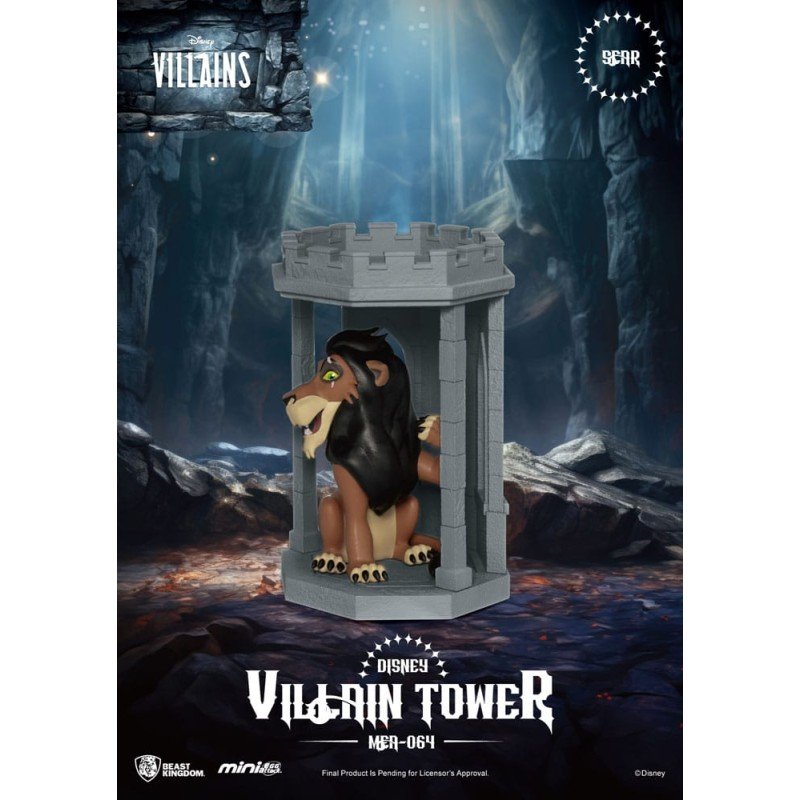Disney Villains assortiment figurines Mini Egg Attack Villain Tower Blind Box Series 12 cm (6) | 4711385240337