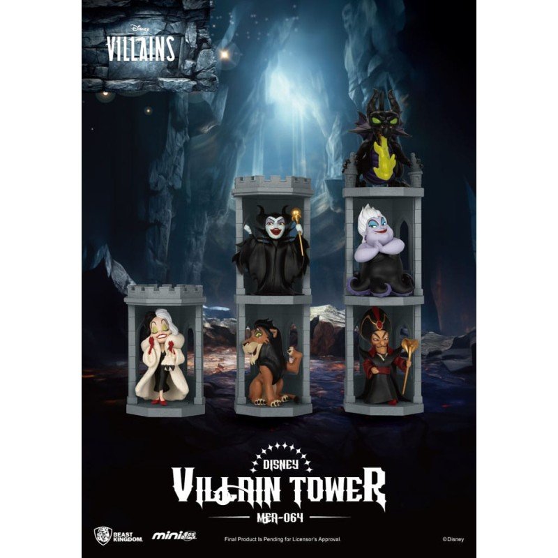 Disney Villains assortiment figurines Mini Egg Attack Villain Tower Blind Box Series 12 cm (6) | 4711385240337